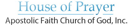 House of Prayer Apostolic Faith Church, Inc., Logo